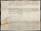 Madison, James, James Monroe, & Henry Dearborn - Four Language Ship's Passport