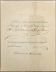 Grant, Ulysses S. - Document Signed as President