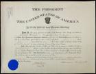 Roosevelt, Theodore - Presidential Appointment for the "Porto Rico Infantry," Also Signed by Secretary of War Wm. H. Taft