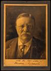 Roosevelt, Theodore - Sepia-toned, Inscribed, Signed Photograph