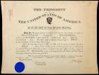 Taft, William H. - Military Appointment Signed as President