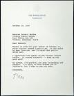 Clinton, Bill - Typed Letter Signed on White House Letterhead