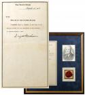 Eisenhower, Dwight D. - Scarce Document Signed as President to the Senate