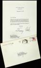 Carter, Jimmy - Typed Letter Signed on White House Letterhead