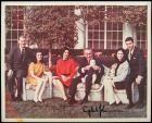 Johnson, Lyndon B. - Color Family Photo Signed by LBJ and Lady Bird