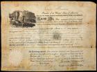 Monroe, James -- 1821 Land Grant to a Revolutionary War Soldier, Signed as President