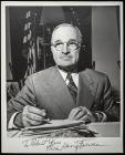 Truman, Harry S. - Inscribed, Signed Vintage Original News Photograph