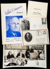 Truman, Harry S. - Signed Program, 3 Memorial Covers & 3 Photographs