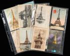 Group of Approximately 30 Vintage Paris Postcards, Most From Early 1900s