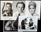 Hollywood Greats; Collection of 5 Signed Photos, Peck, Rainer, Ford, Leigh and Douglas