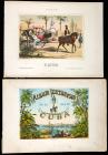 19th Century Scenes of Cuban Life - Seven Chromolithographs, c. 1855