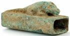 Egyptian Late Period (664-332 B.C.) Bronze Mouse Sarcophagus