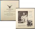 Superb Neil Armstrong Signed Distinguished Achievement Award Program October, 1976