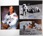 1971 Apollo 15 Crew Member Signed Photos & Lithos (x6)