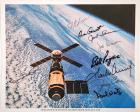 1973-1974 Complete Crews Signed NASA Litho, All 9 Astronauts