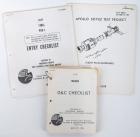 Collection of 6 Jack Lousma Apollo-Soyuz Test Project (ASTP) Operational & Flight Procedure Manuals