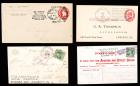 U.S., 1911-1950s Valuable Pioneer & Early Airmail Flight Cover Collection