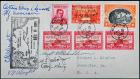 U.S., Airmail Postal History, 1935 Clipper Flight Crew Signed F.F.C. (x2), Both Include Fred Noonan