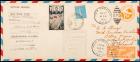 U.S., Airmail Postal History, 1938 (July 10) Howard Hughes Record Around the World Flight Cover