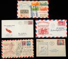 U.S., Clipper Covers, Aviator Signed Covers - Useful Two Volume Collection