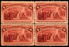 U.S., 1893, Columbians, 1c to 50c, 325+ Stamps (Sc 230-240)