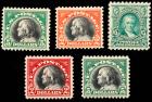 U.S., 1917-20 $2 & $5 Regular Issues, 40+ Stamps (Sc 479//547)