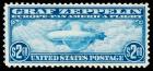 U.S., Airmail, 1930, Graf Zeppelin Complete (Sc C13-C15)