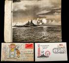 U.S., Four Volume World War II Military Collection Loaded With Covers, Photos, and Autographs