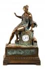 Bronze Empire Mantle Clock