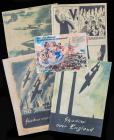 WWII German and Japanese Propaganda - Collection of Five Airborne Leaflets.