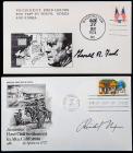 Nixon, Richard and Gerald R. Ford - Covers Signed