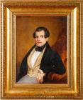 1835 Original Portrait of G. Foote Leathatt