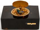 Rare Late 19th Century Bontems Tortoise Shell Gold and Gilt Silver Singing Bird Box - 2