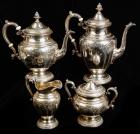 4 Piece Gorham King Edward Tea Set