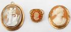 Collection of Cameo, Yellow Gold Jewelry