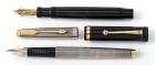 Parker Duofold Jr. and 75 Fountain Pens