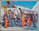 1960s Color Litho of the Mercury 7 Astronauts, Signed by All Seven