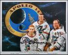 Apollo 14 - Complete Crew Signed Litho