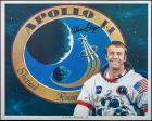 Apollo 14 Mission Commander Alan Shepard - Inscribed and Signed Color Litho