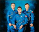 Soyuz MS-02 Crew Signed Color Photo. Kimbrough, Ryzhik and Borisenko