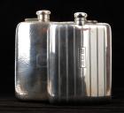 Two Vintage Sterling Silver Flasks Including One From Tiffany & Co.