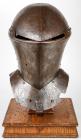 European Great Helm, Frog Mouth Style Front In the style of 15th Century