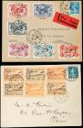 U.S., Airmail, 1918-23 First & Second Issues Holding, 275+ Stamps (Sc