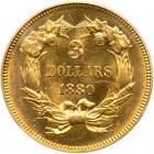 1880 $3 Gold PCGS MS64 - 2