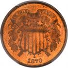 1870 2C PCGS Proof 65