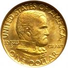 1922 Grant Gold $1, With Star NGC MS66