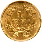 1854 $1 Gold Indian PCGS MS61 - 2