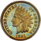 1881 Indian Head 1C PCGS PF65 BR