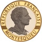 France. Piefort Tri Metal 10 Francs, 1989 NGC PF69 UC