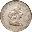 Italian States: Tuscany. 10 Lire (Dena or 1 1/2 Francescone), 1807 NGC About Unc